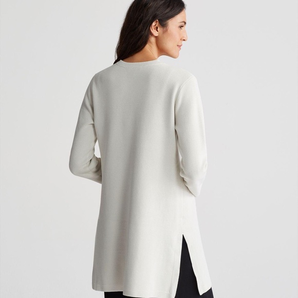 eileen fisher silk cardigan